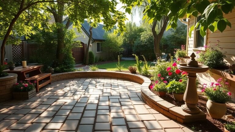 affordable patio paver designs