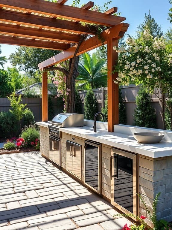 alfresco culinary space design