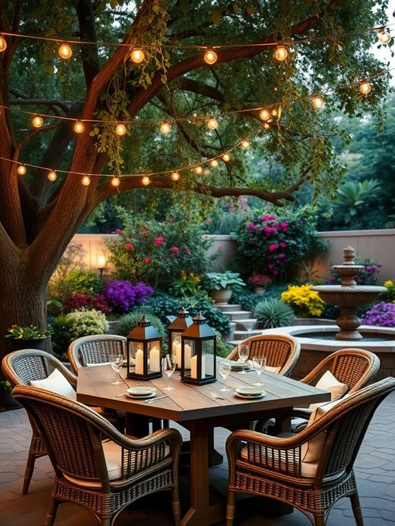 alfresco dining area design