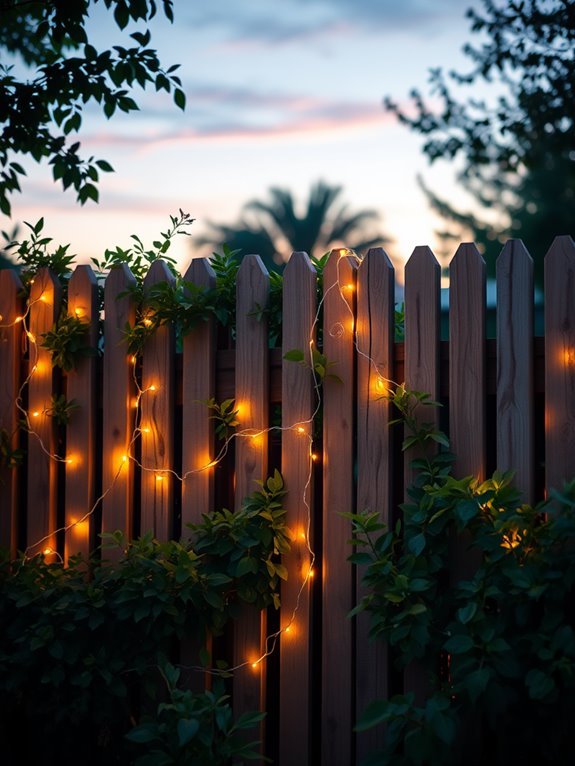 ambient string light decor