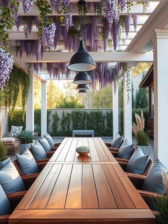ample outdoor shade structures