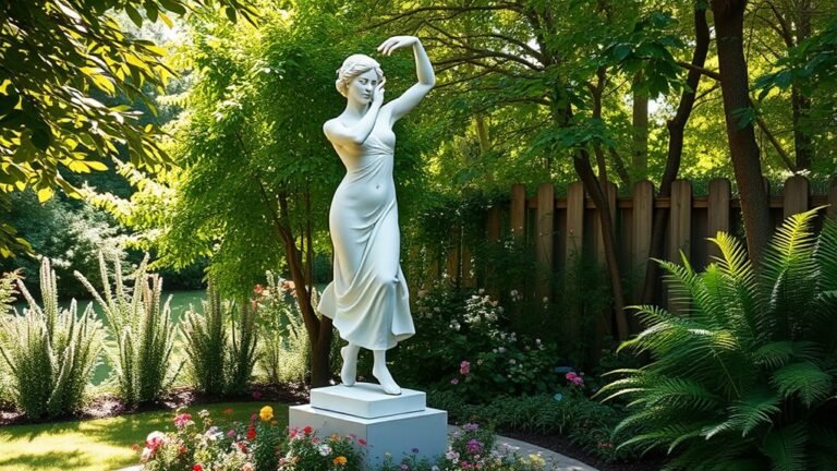 artistic backyard statue ideas