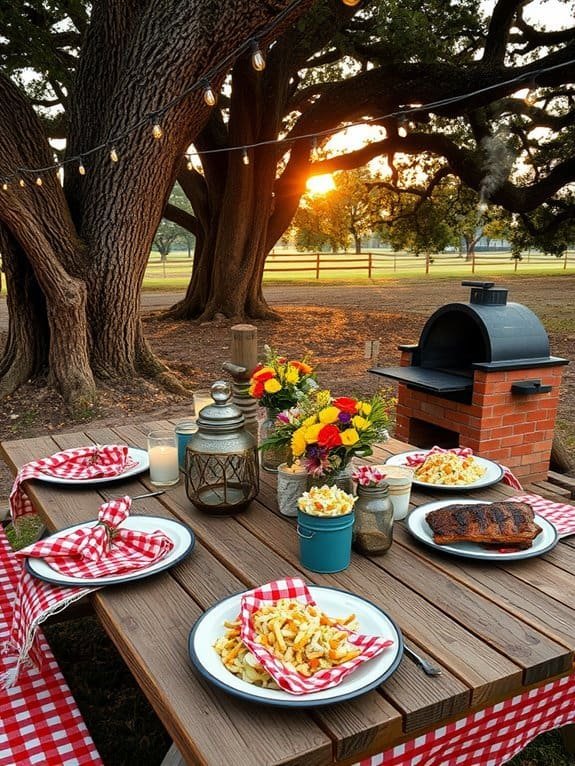 artistic dining arrangements displayed