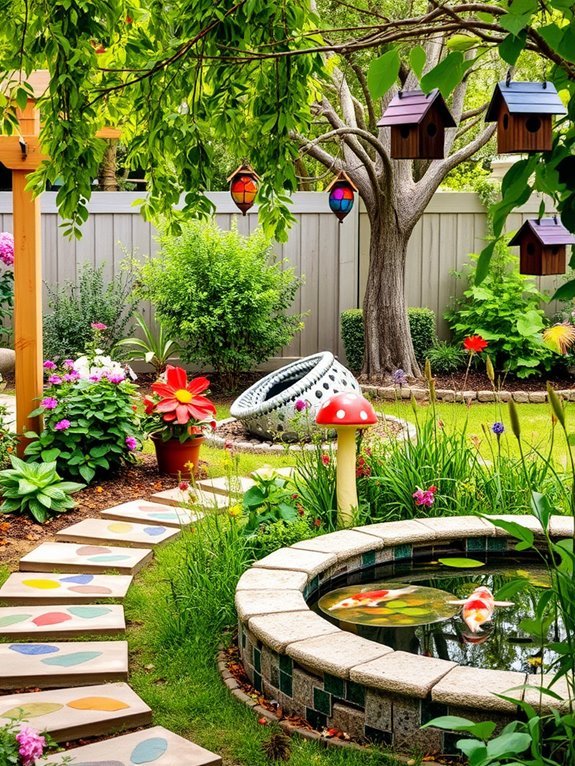 artistic outdoor garden decor