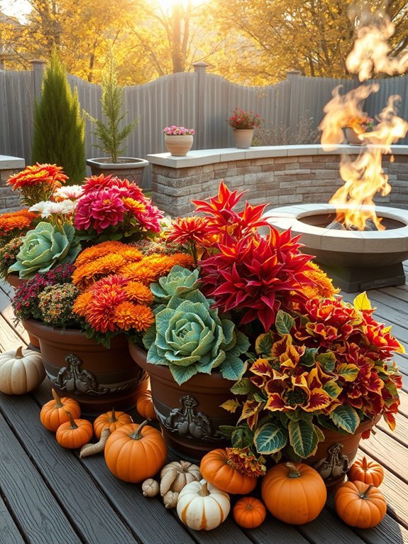 autumn floral decorations ideas