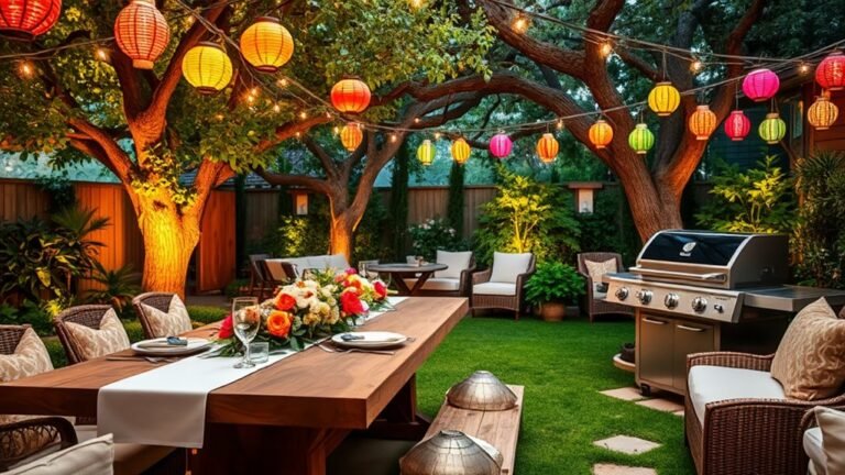 backyard bbq decoration ideas