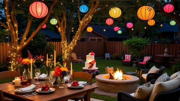 backyard birthday celebration ideas