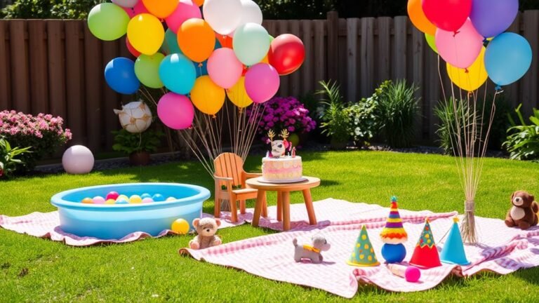 backyard birthday party ideas