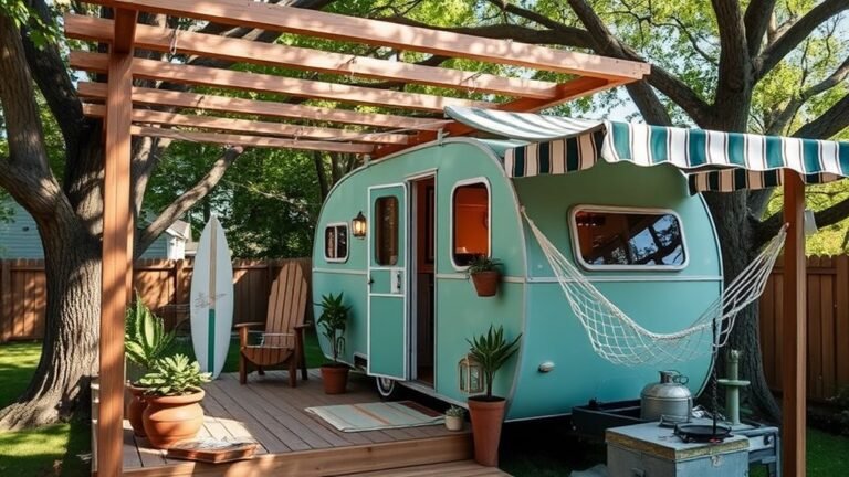 backyard camping creative ideas