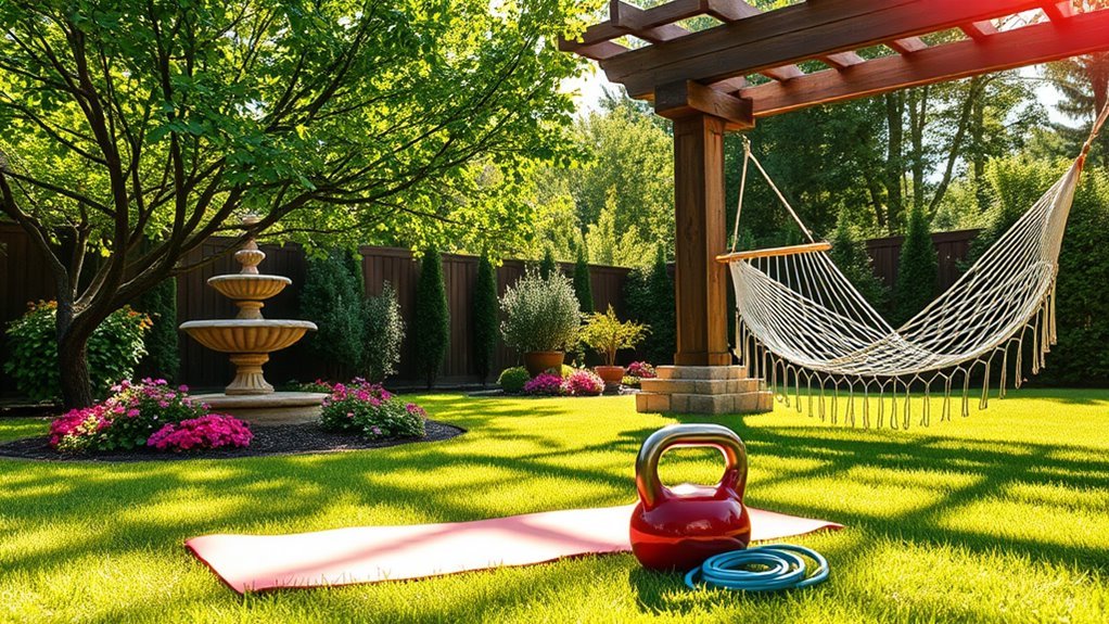 backyard fitness workout ideas