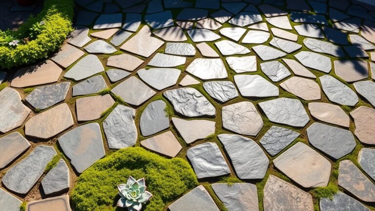 backyard flagstone design inspiration