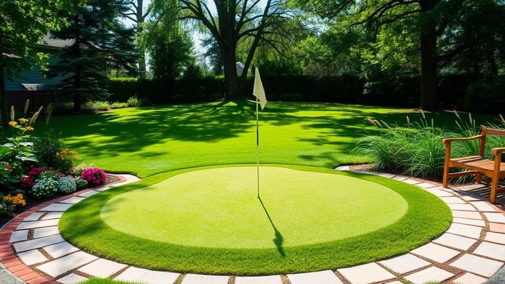 backyard golf practice ideas