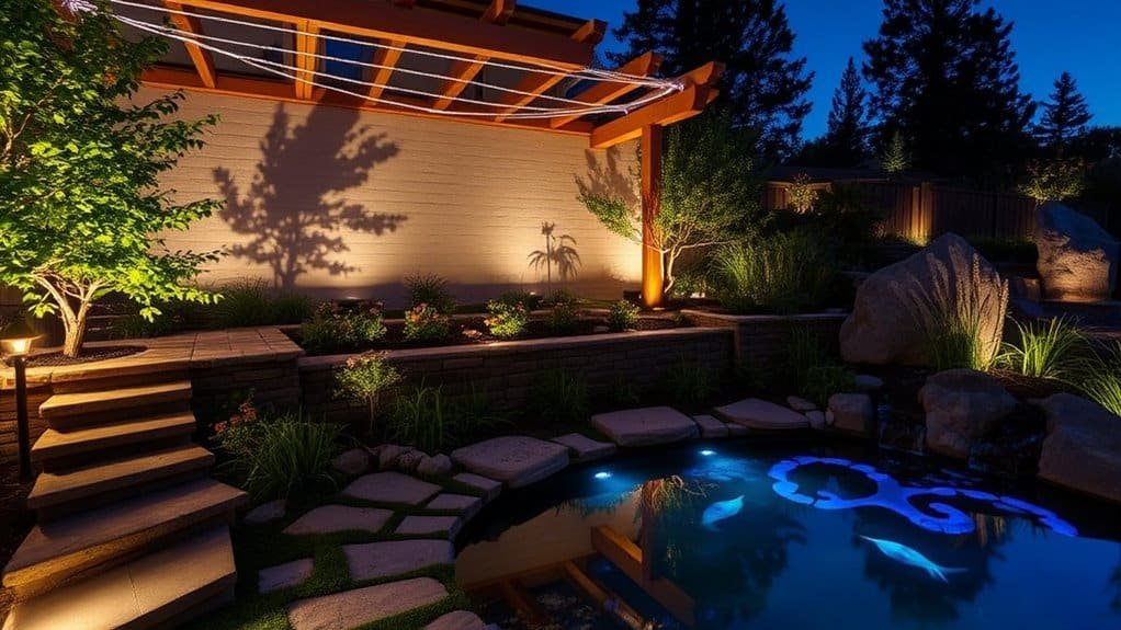 backyard lighting ambiance ideas