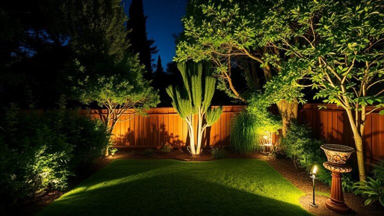 backyard lighting design ideas