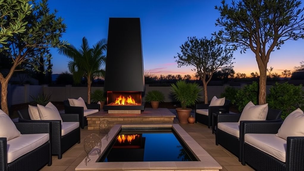 backyard outdoor fireplace guide