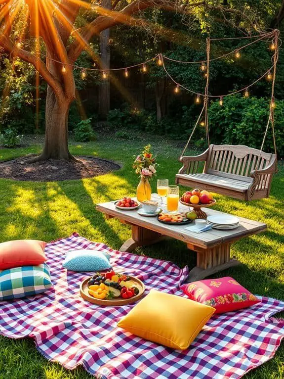 backyard picnic setup ideas