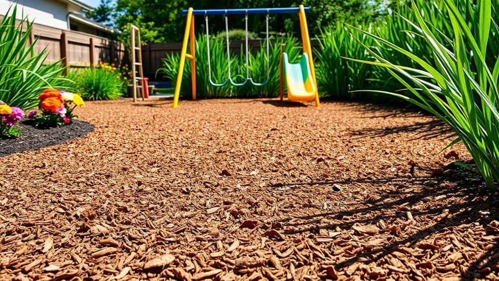 14 Backyard Playground Mulch Ideas For Safety Lush Backyard 14 Backyard Playground Mulch Ideas For Safety Lush Backyard