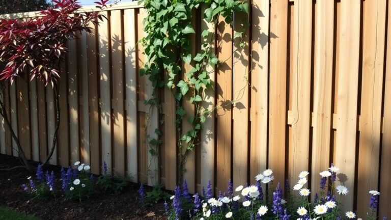 backyard privacy fence ideas