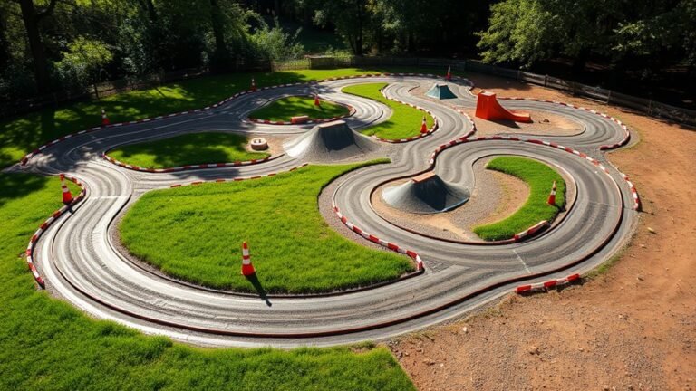 backyard racing track designs