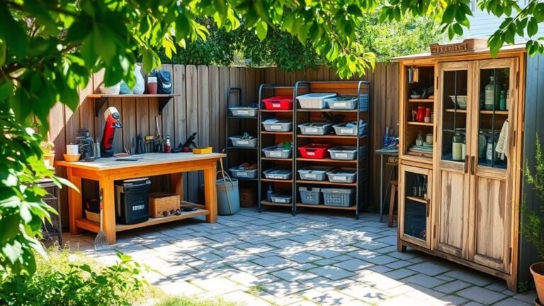 backyard shop storage solutions