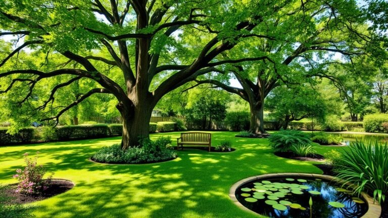 backyard tree landscaping ideas