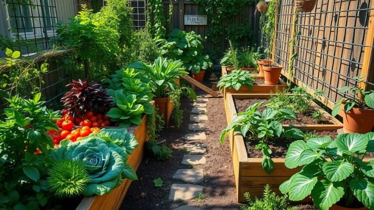 backyard vegetable garden inspiration