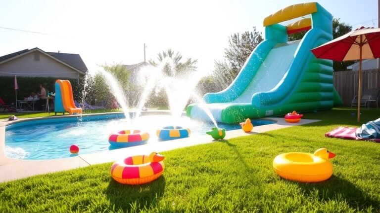 backyard water park ideas