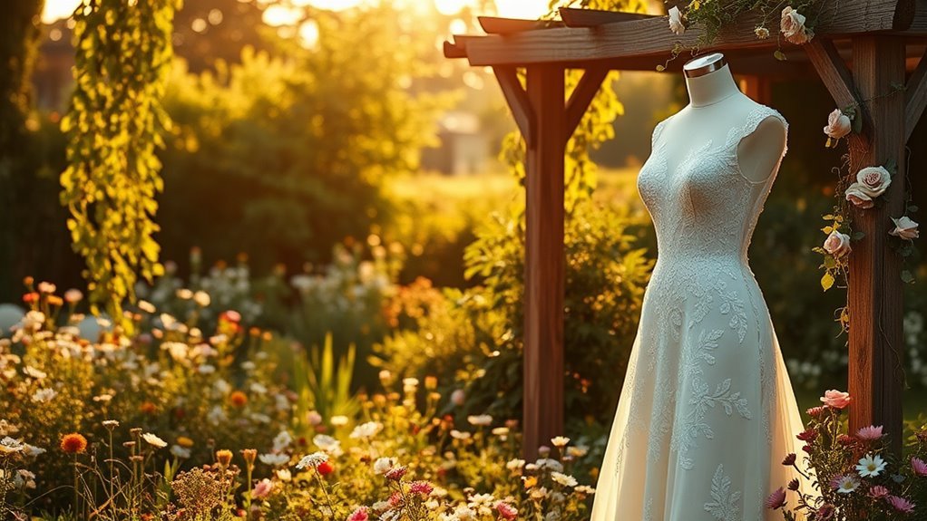 backyard wedding dress inspiration