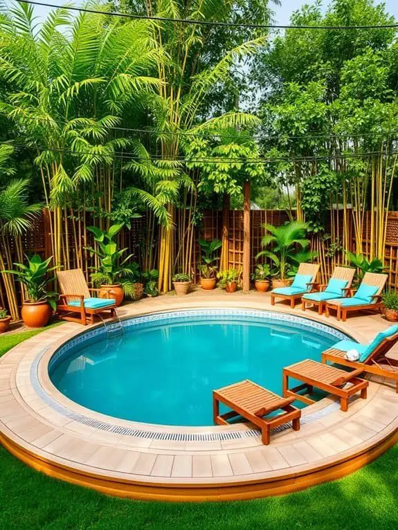bamboo forest tropical oasis