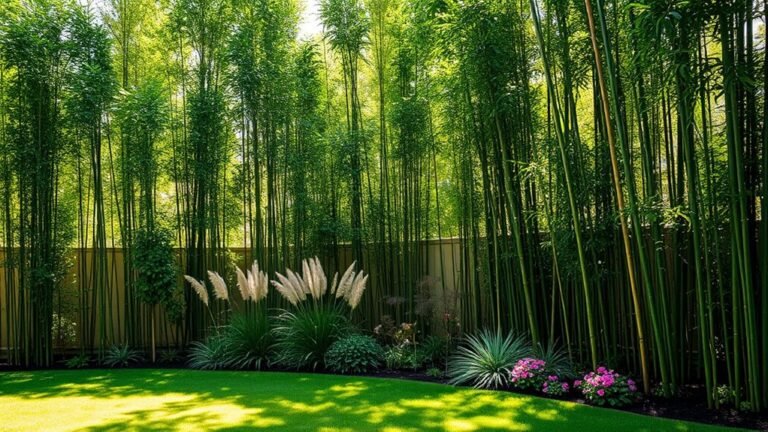 bamboo privacy solutions for backyards