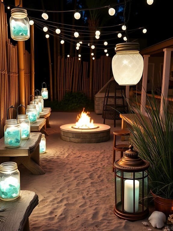 beach inspired illumination options