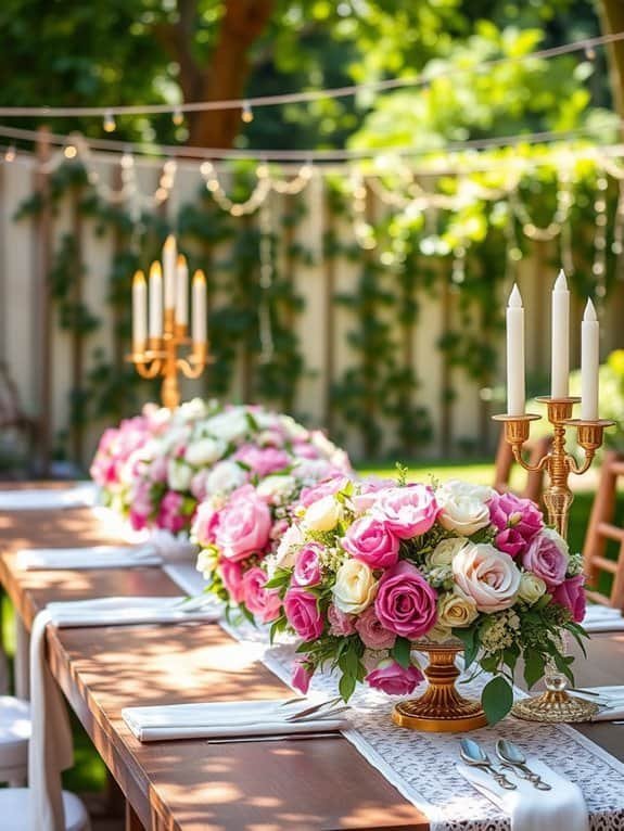 beautiful decorative table arrangements