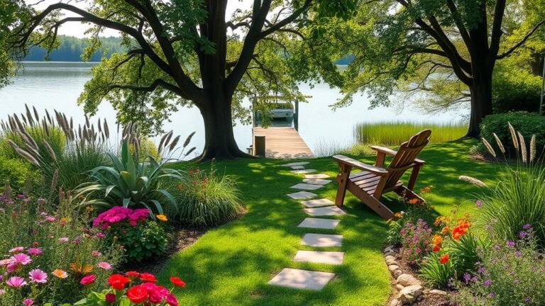 beautiful lakefront landscaping ideas