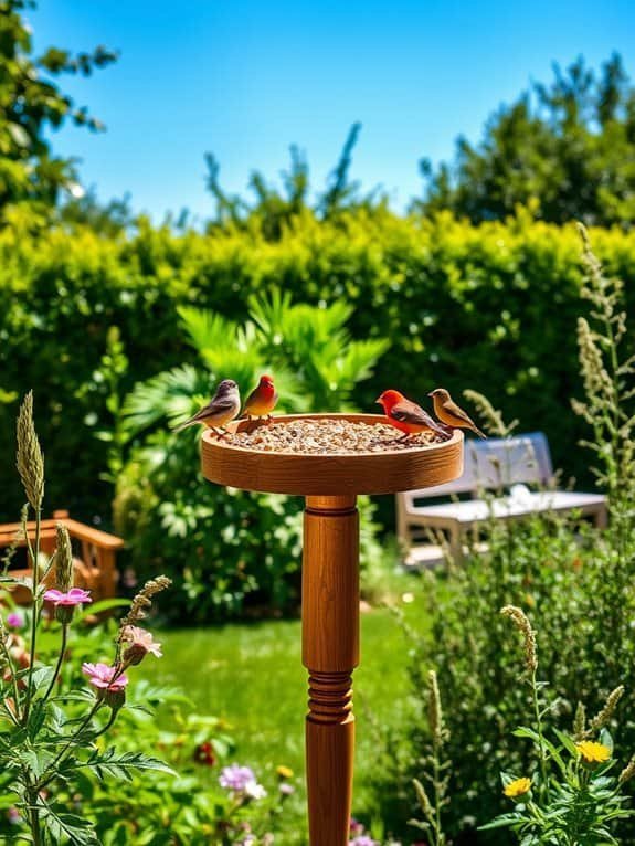 bird feeders for outdoors