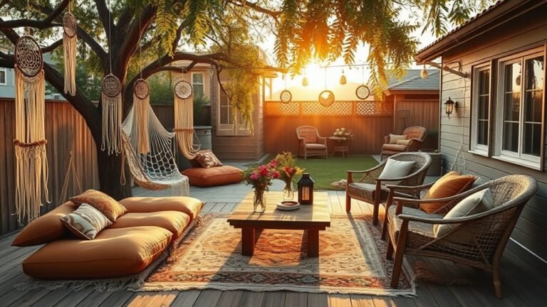 bohemian outdoor relaxation ideas