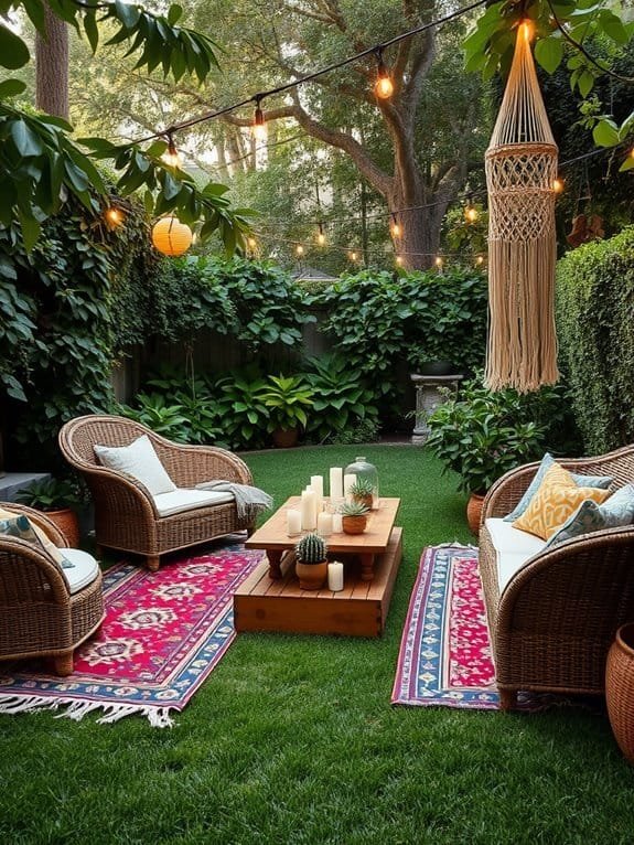 bohemian style area rugs