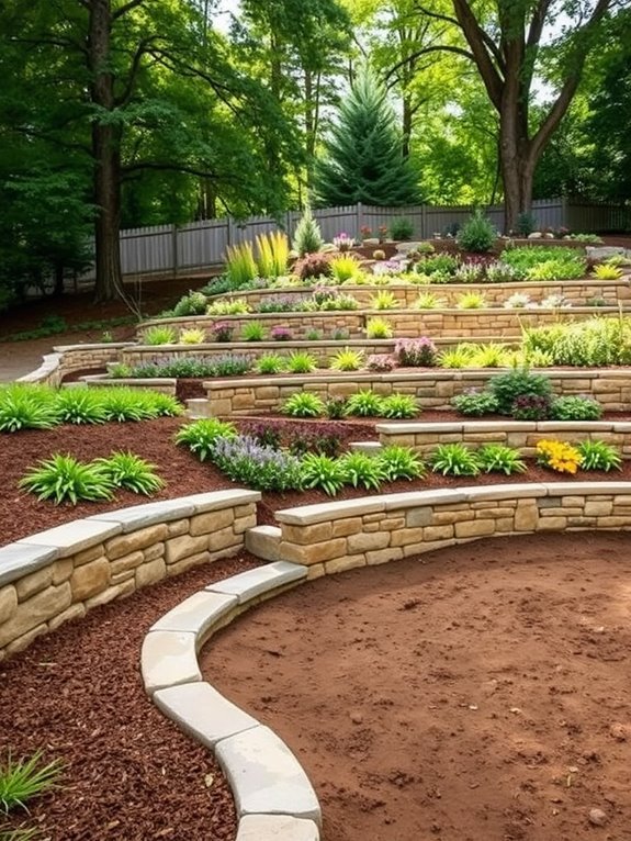 build sturdy landscape barriers