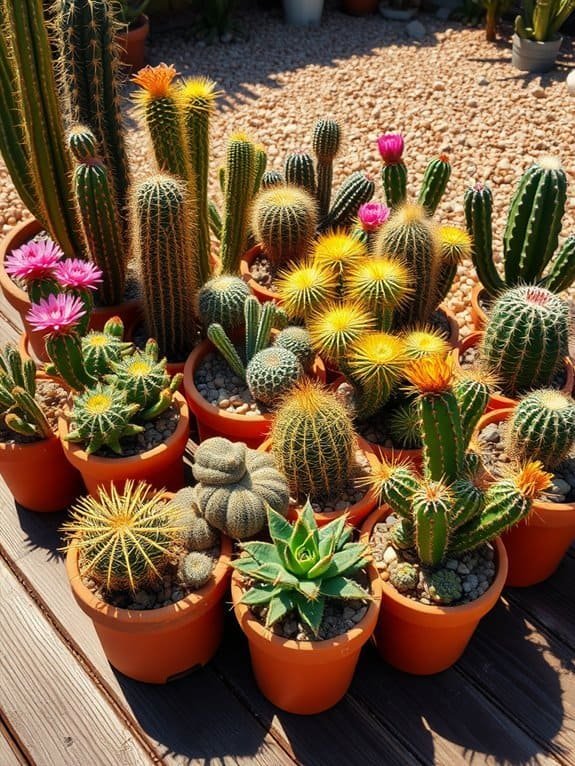 cacti in container gardens
