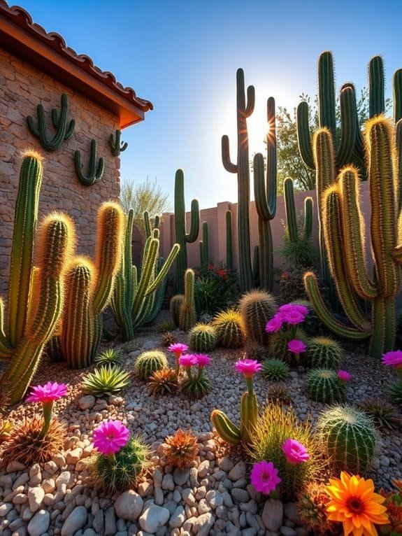 cactus themed decorative wall art