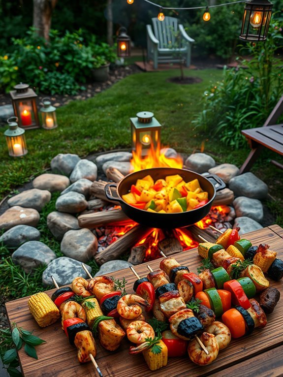 campfire meal preparation ideas