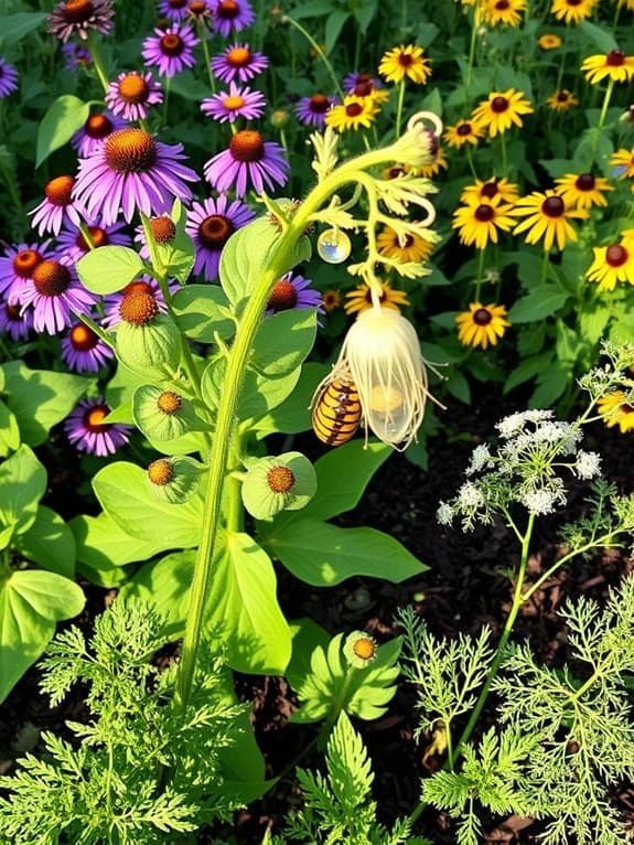 caterpillar food plant selection