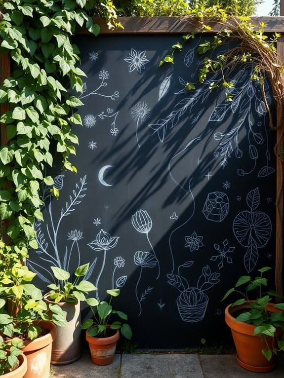 chalkboard paint interior design