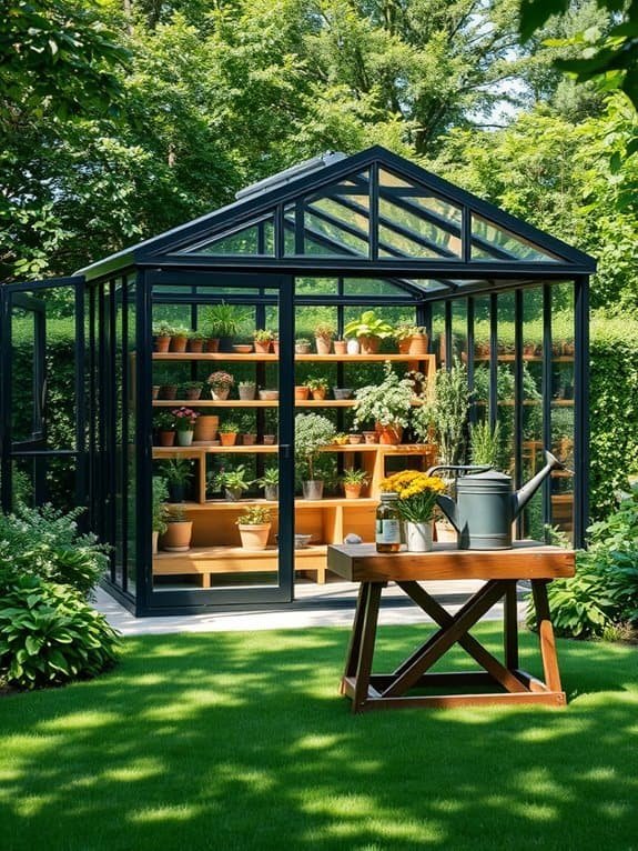 charming botanical storage space