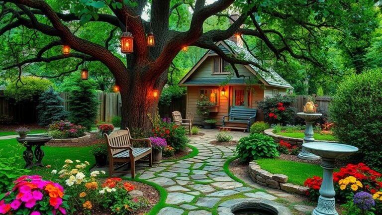 charming cottage backyard designs