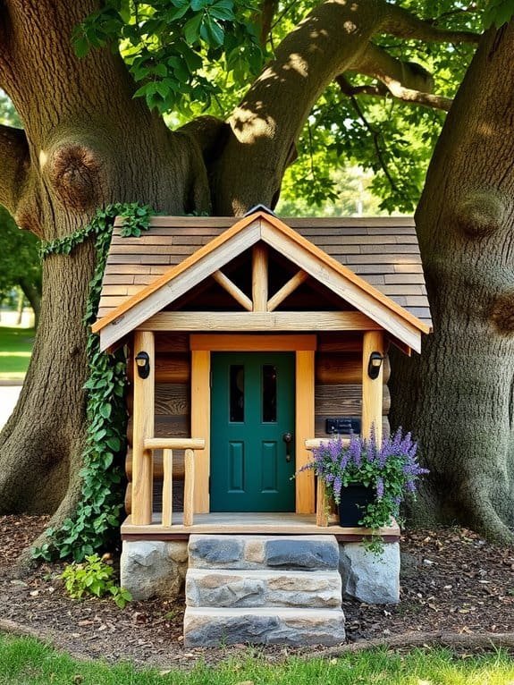 charming countryside wooden retreat