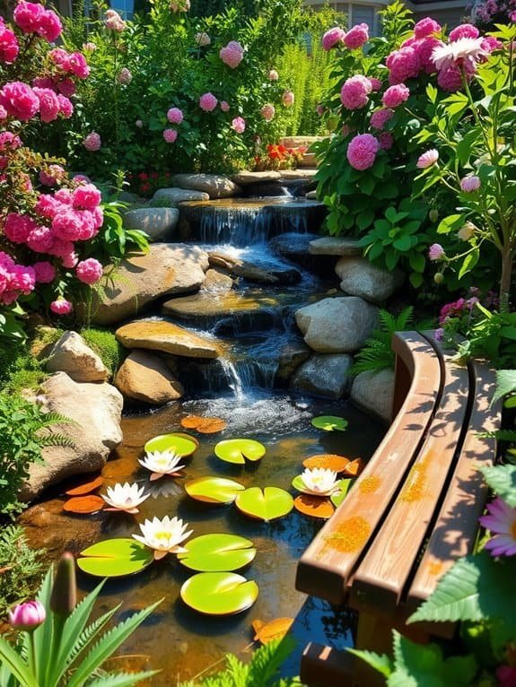 charming decorative water elements