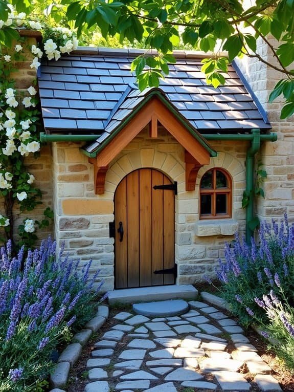 charming handcrafted stone dwelling
