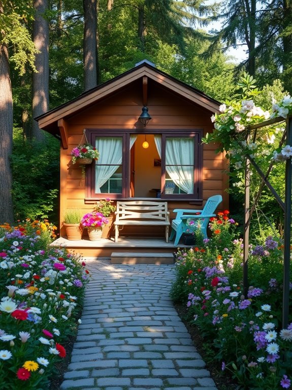 charming outdoor creative space