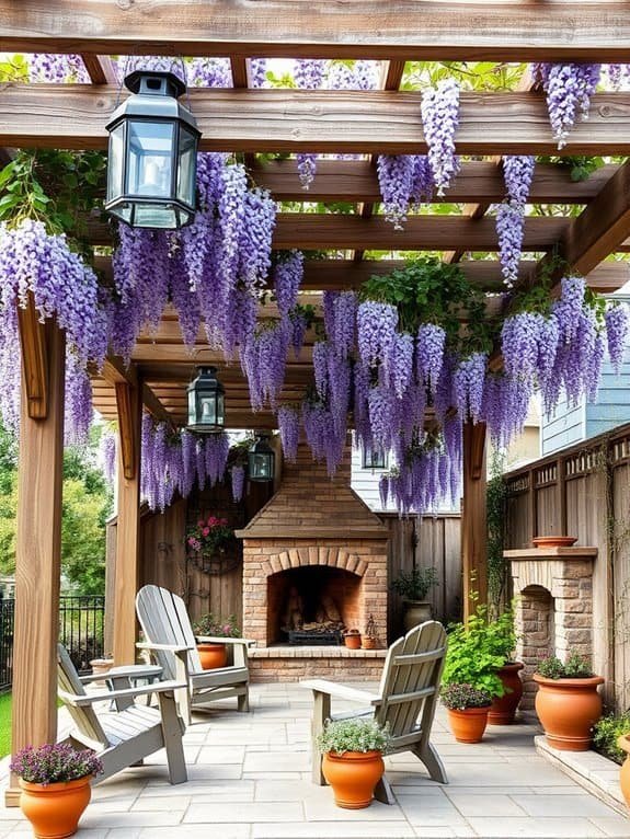 charming outdoor relaxation space