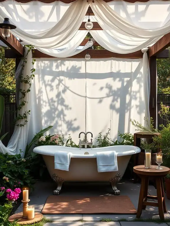 charming outdoor relaxation space